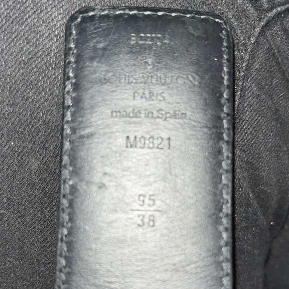 Louis Vuitton brown leather belt - Picture 9 of 10